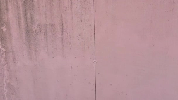 오래된 부서진 오래된 껍질을 페인트 — 비디오
