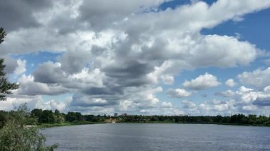 Doğa yürüyüşü. Güneşli güzel bir sabahta tasasız ve rahatlatıcı bir an. Çıplak ayakla çayırda volta atan bir kadın. Doğada seyahat eden biri. 4k video