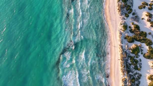Vista Aérea Maiorca Ilhas Baleares Trenc Beach Espanha — Vídeo de Stock
