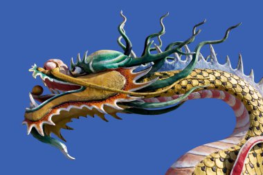 Çin Tapınağı ejderha heykeli