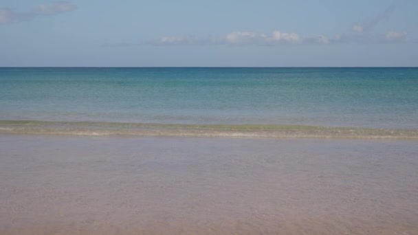 Čisté Čisté Moře Perfektní Počasí Vysoce Kvalitní Záběry — Stock video