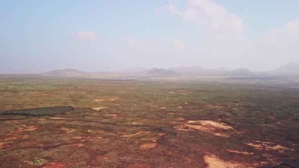 Tapasztalja Meg Fuerteventura Kihalt Vulkán Kráterének Közeledtével Járó Izgalmat Ahol — Stock videók