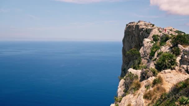 Een Beroemde Plek Het Eiland Mallorca Hoge Kwaliteit Beeldmateriaal — Stockvideo