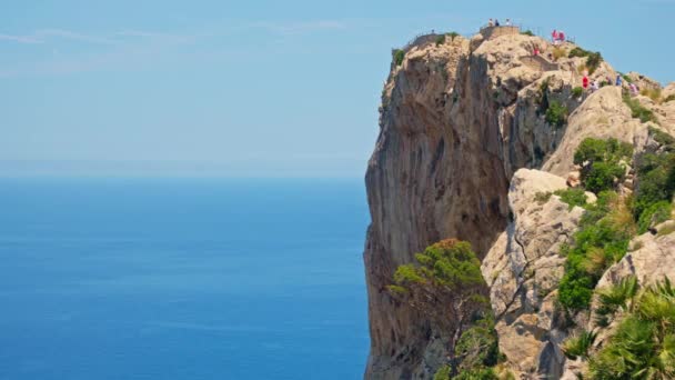 Místo Turistické Pouti Ostrově Mallorca Vysoce Kvalitní Záběry — Stock video