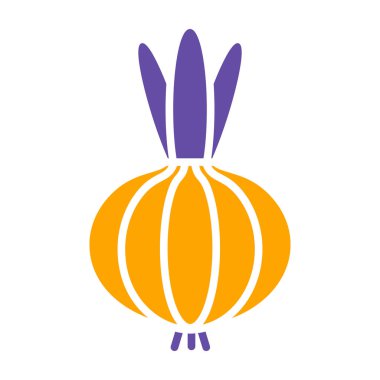 Soğan izole tasarım vektör simgesi. Sebze işareti. Gıda ve içecek web sitesi için grafik sembolü, uygulama tasarımı, mobil uygulamalar ve yazdırma ortamı, logo, UI