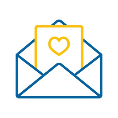 Sevgililer günü kartı zarf simgesi. Kalp işareti, aşk, tatlı, düğün olay için sembol arka plan duvar kağıdı