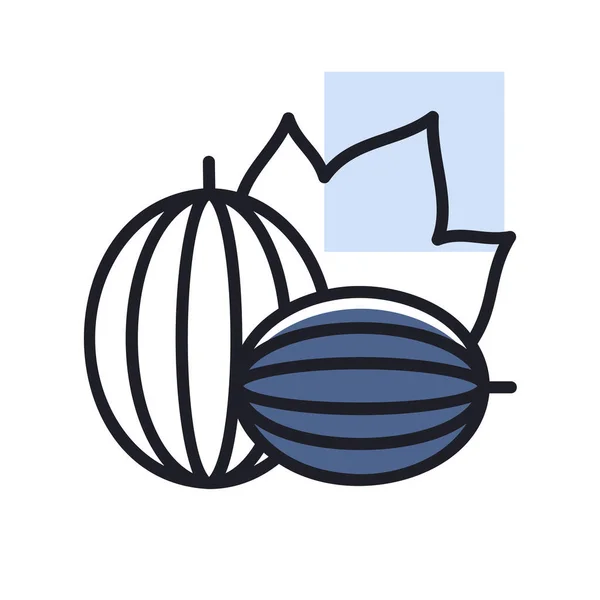 Gooseberries Vector Icon Graph Symbol Food Drinks Web Site Apps — Stockvector