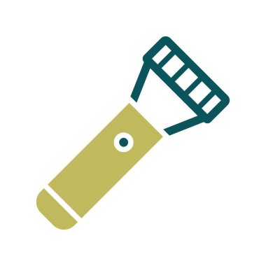 El feneri vektörü ikonu izole etti. Kamp ve yürüyüş işareti. Seyahat ve turizm web sitesi ve uygulama tasarımı, logo, uygulama, UI için grafik sembolü