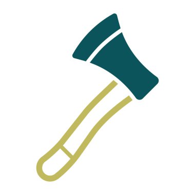 Bahçe baltası izole vektör simgesi. Tarım, bahçe ve bitkiler için grafik sembolü Web sitesi ve uygulama tasarımı, logo, uygulama, UI