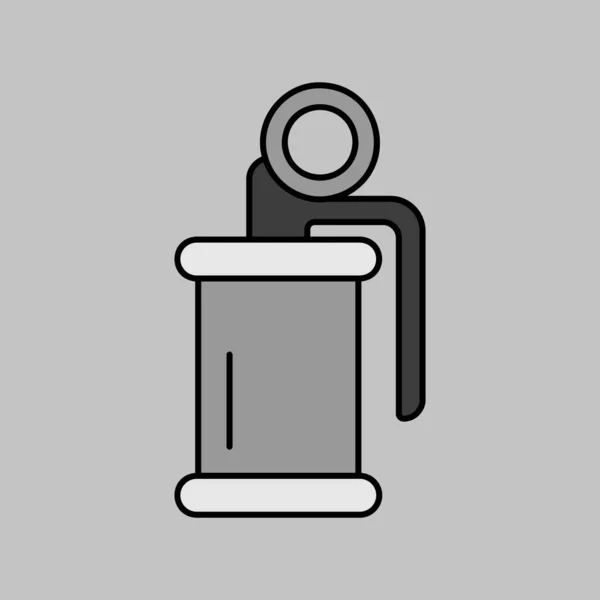 Hand Flash Grenade Special Forces Vector Isolated Icon Police Explosive — ストックベクタ