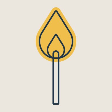 Eşleşme simgesi yakılıyor. Barbekü ve bbq ızgara tabelası. Yemek pişirme web sitesi ve uygulama tasarımı, logo, uygulama, UI için grafik sembolü