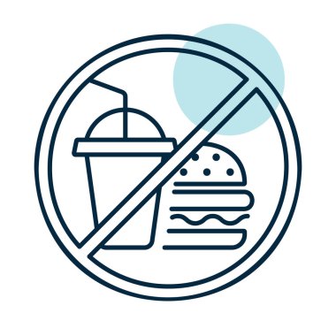 Fast food ve içecek ikonu yok. Fitness ve kilo kaybı web sitesi için grafik sembolü ve uygulama tasarımı, logo, uygulama, UI