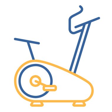 Bisiklet vektör simgesini çalıştır. Fitness ve kilo kaybı web sitesi için grafik sembolü ve uygulama tasarımı, logo, uygulama, UI