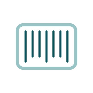 Barkod simgesi. E-ticaret tabelası. Web sitenizin tasarımı için grafik sembolü, logo, uygulama, UI. Vektör illüstrasyonu, EPS10.