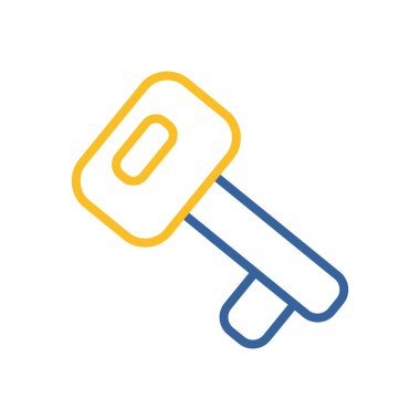 Beyaz arkaplandaki anahtar simgesine eriş. - Evet. Güvenlik işareti. Web sitenizin tasarımı için grafik sembolü, logo, uygulama, UI