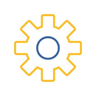 Ek vites sembollü ayar simgesi. Güvenlik işareti. Web sitenizin tasarımı için grafik sembolü, logo, uygulama, UI