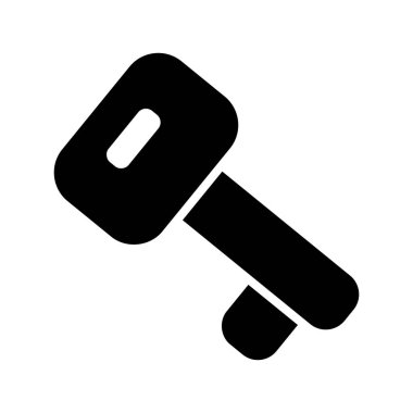 Beyaz arkaplandaki anahtar simgesine eriş. - Evet. Güvenlik işareti. Web sitenizin tasarımı için grafik sembolü, logo, uygulama, UI