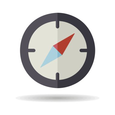 Karşılaştırma vektörü izole edilmiş simgesi. Navigasyon işareti. Seyahat ve turizm web sitesi ve uygulama tasarımı, logo, uygulama, UI için grafik sembolü