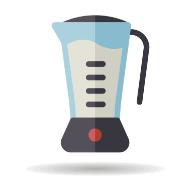 Elektrik karıştırıcı vektör simgesi. Mutfak aletleri. Yemek pişirme web sitesi tasarımı, logo, uygulama, Ui için grafik sembolü