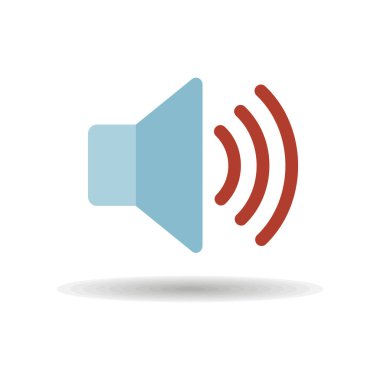 Maksimum hacim vektör simgesi. Müzik ve ses web sitesi için grafik sembolü ve uygulama tasarımı, logo, uygulama, UI