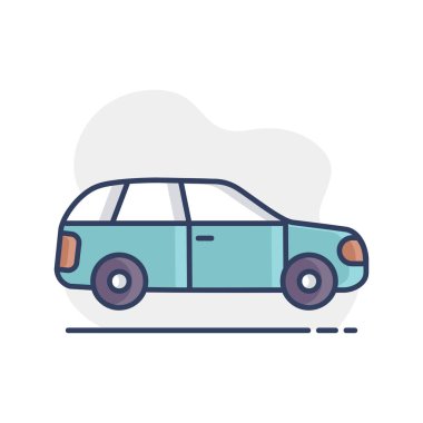 Steyşın vagon ikonu izole edildi. Seyahat ve turizm web sitesi ve uygulama tasarımı, logo, uygulama, UI için grafik sembolü