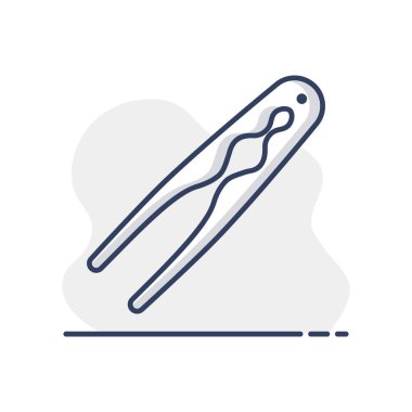 Fındıkkıran vektör ikonu. Mutfak aletleri. Yemek pişirme web sitesi tasarımı, logo, uygulama, UI için grafik sembolü