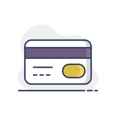 Kredi kartı vektör simgesi. Çevrimiçi ödeme. Kredi kartı nakit çekilişi. E-ticaret tabelası. Web sitenizin tasarımı için grafik sembolü, logo, uygulama, UI