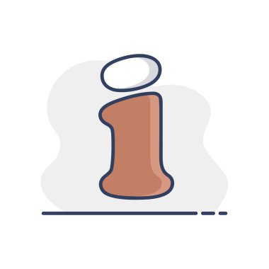 Bilgi web simgesi. Yardım edin, SSS. E-ticaret tabelası. Web sitenizin tasarımı için grafik sembolü, logo, uygulama, UI. Vektör illüstrasyonu, EPS10.