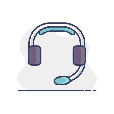 Merkezin simgesini ara. Destek. E-ticaret tabelası. Web sitenizin tasarımı için grafik sembolü, logo, uygulama, UI. Vektör illüstrasyonu, EPS10.