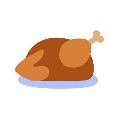 Kavrulmuş hindinin basit bir sanat simgesi, Şükran Günü tatilinin klasik bir sembolü. Bu illüstrasyon bir aile ziyafetinin şenlikli ve lezzetli ruhunu iletmek için mükemmeldir..