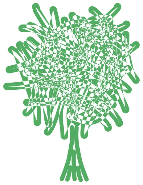 Levensboom Spiritueel Heilig Ecologisch Symbool Symbool Van Groei Ecologie Vectorgrafieken — Stockvector