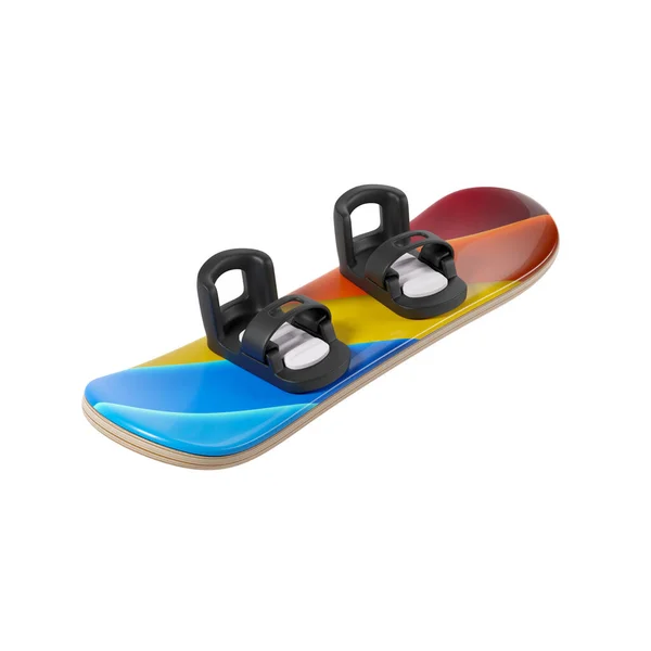 Skidsnowboardutrustning Utförd Illustration Snowboard Säsong Fritid Och Vinter Sport Och — Stockfoto