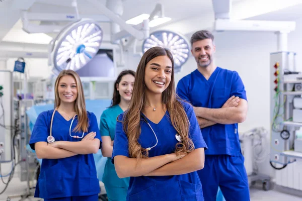 Medical Professionals Standing Together Concept Health Protection Successful Team Medical — Foto Stock