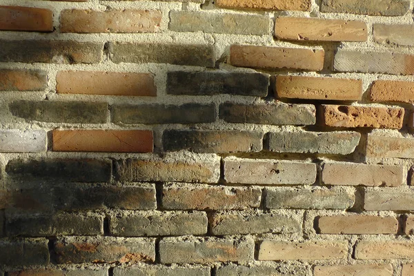 Texture Mur Brique Pour Une Utilisation Comme Fond — Photo