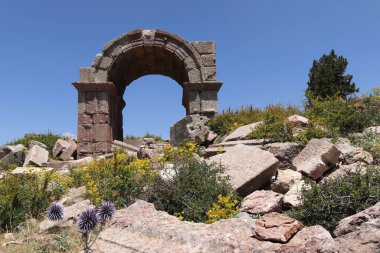 Bozkir Zengibar Kalesi Konya Türkiye 'yi Mahvetti