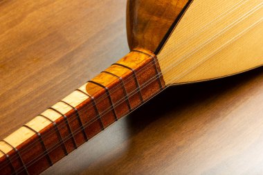 Saz baglama Türk Müzik Aletleri. Anadolu Etnik Müziği.