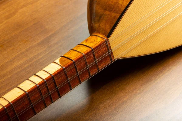 Saz Baglama Instrument Musique Turque Musique Ethnique Anatolie — Photo