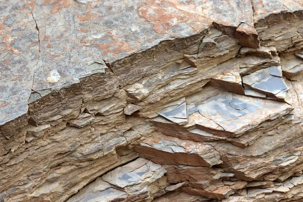 砕けた岩の表面 テクスチャ背景 — ストック写真