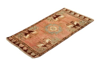 El yapımı, dekoratif Türk halısı