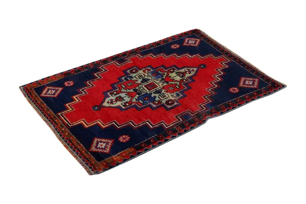 手工编织 装饰羊毛土耳其地毯 — 图库照片