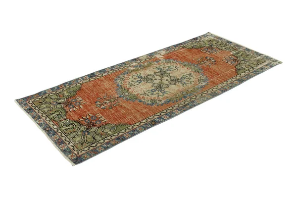 Hand Woven Decorative Wool Turkish Carpet — Stock Photo, Image