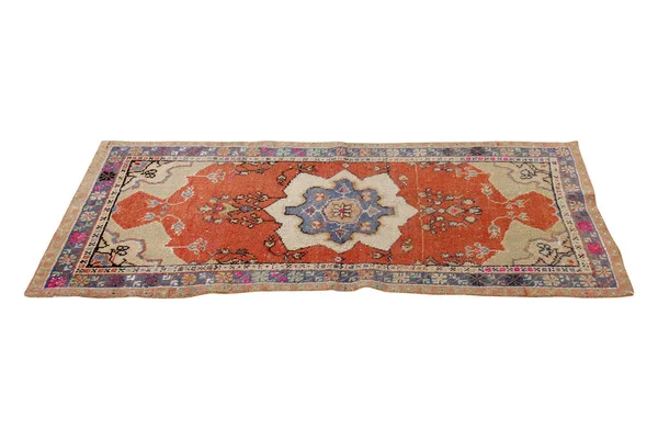 Hand Woven Decorative Wool Turkish Carpet Stock Image