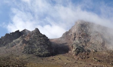 Hasan Dağı zirvesi Aksaray Türkiye