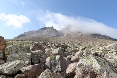 Hasan Dağı zirvesi Aksaray Türkiye