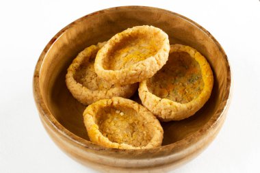 Sıkıştırılmış tarhana tipik Amasya. Türkiye