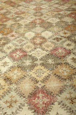 El yapımı, dekoratif Türk halısı 