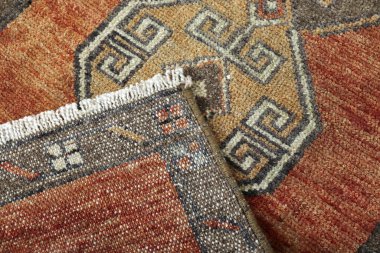 El yapımı, dekoratif Türk halısı 