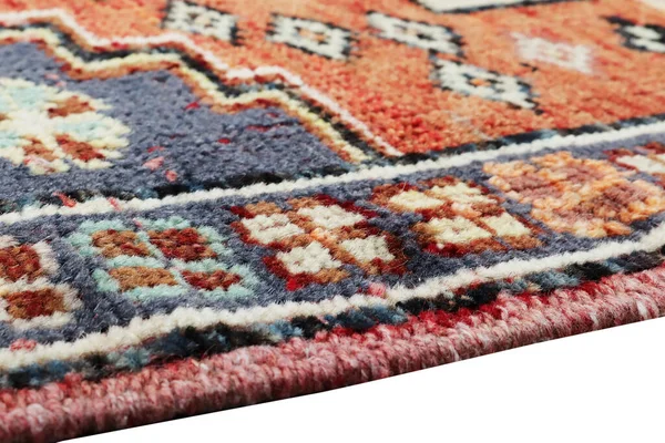 stock image Textures and patterns in color from woven carpets