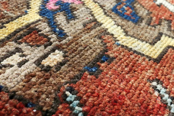 Textures Patterns Color Woven Carpets — Stock Photo, Image