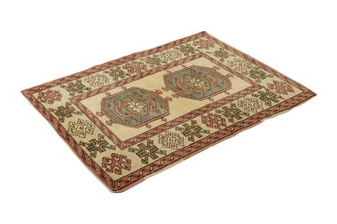 El yapımı, dekoratif Türk halısı